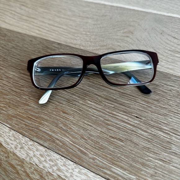 Prada Eyeglasses in Brown/Tortoise - Picture 9 of 9